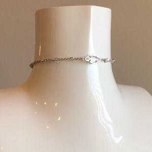 Kendra Scott Debra Choker Necklace in Rhodium